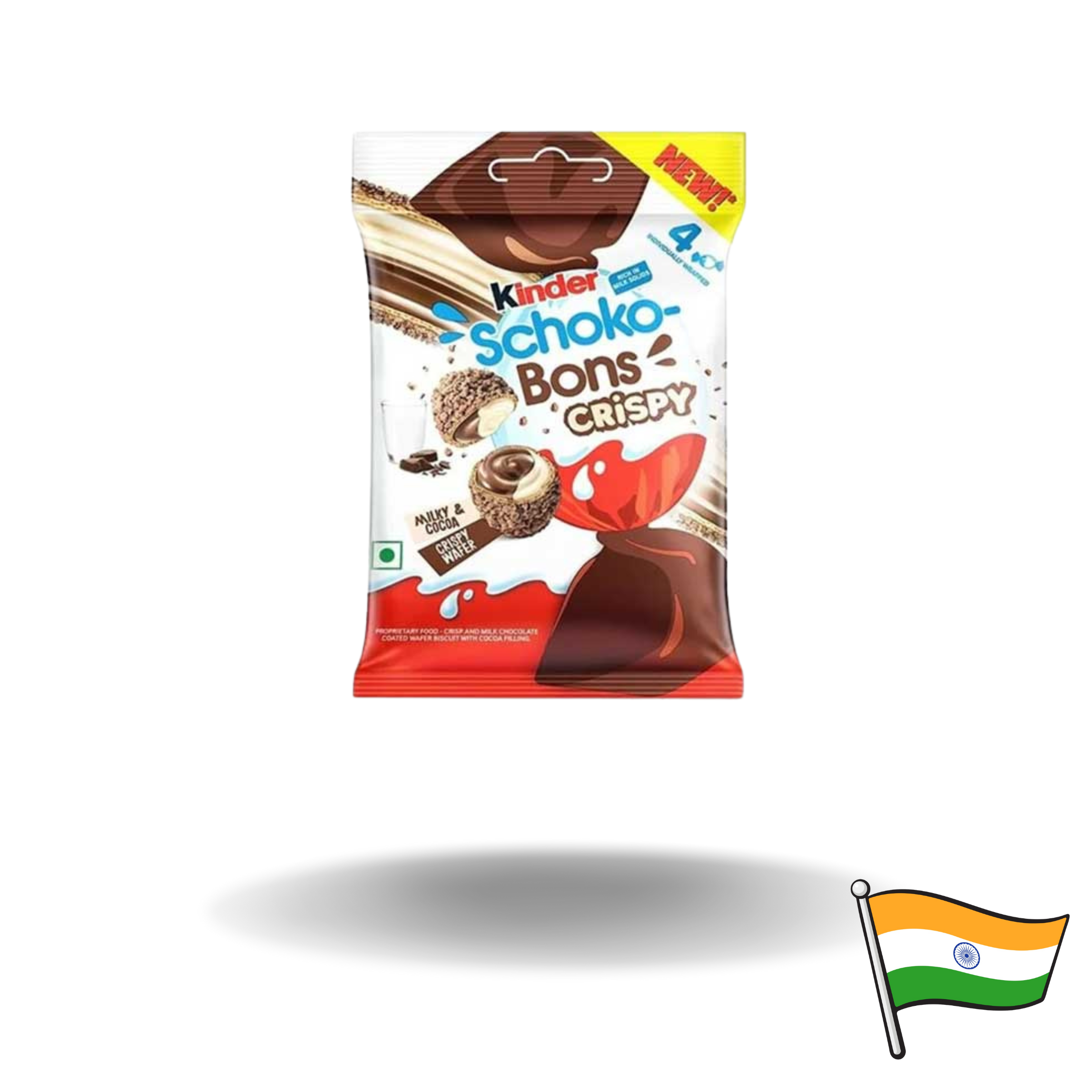 48x Kinder Schoko Bons Crispy 22,4g - 0,79€