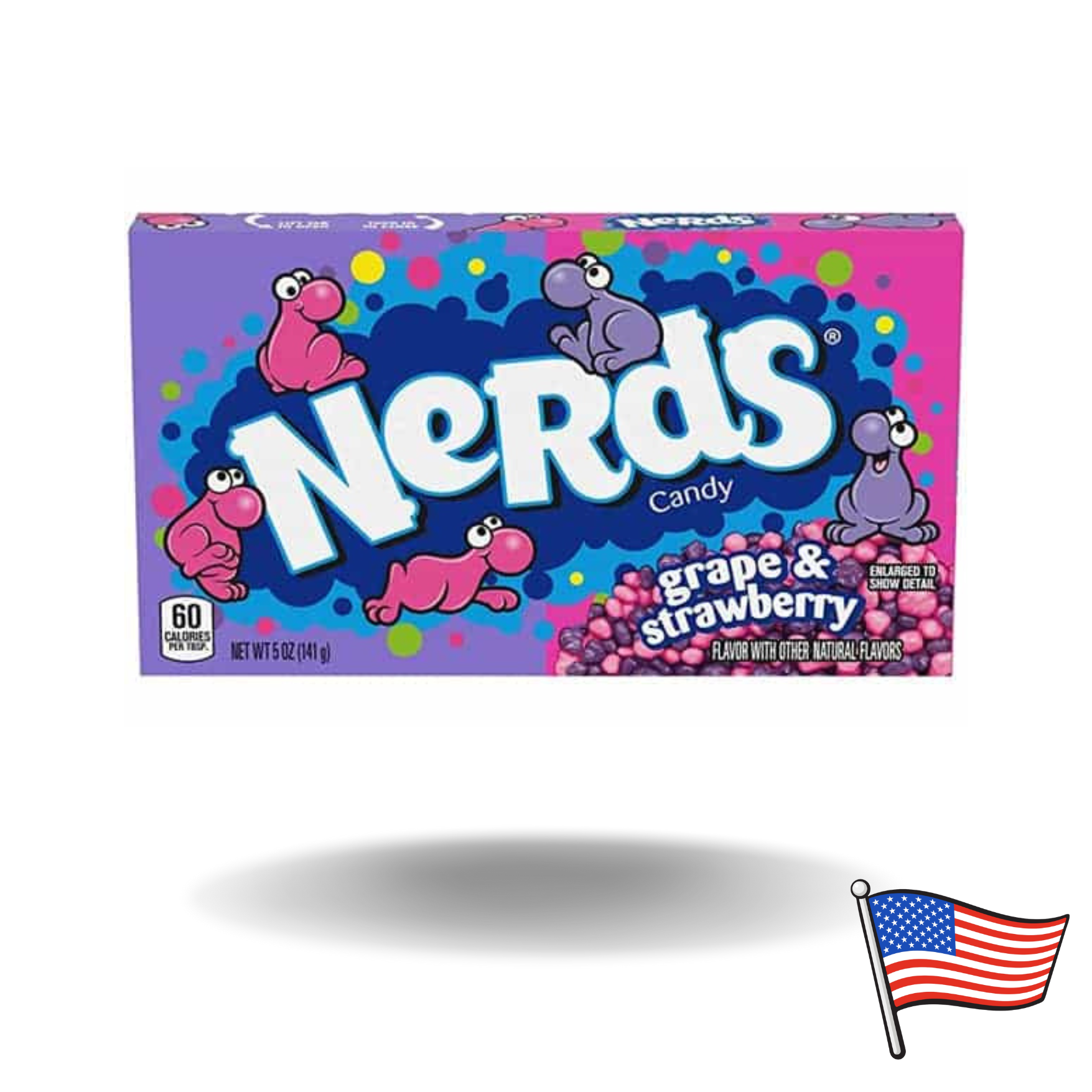 12x Nerds Candy Grape & Strawberry 141g