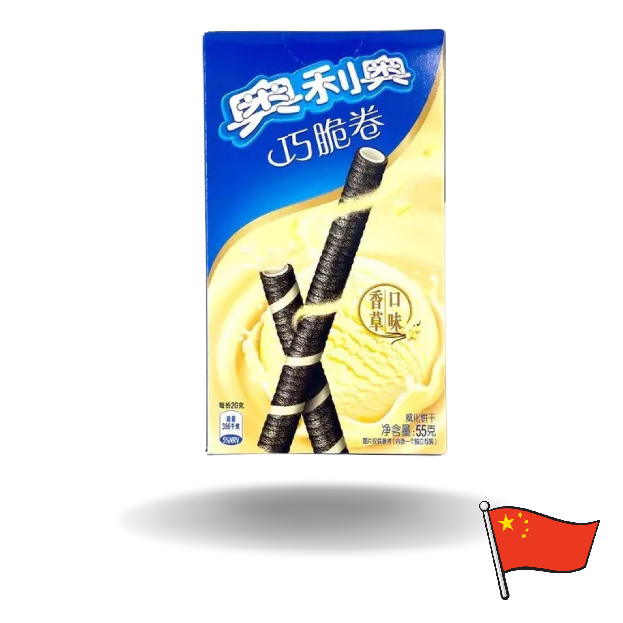 24x Oreo Cocoa Crisp Roll Vanilla Asia 50g