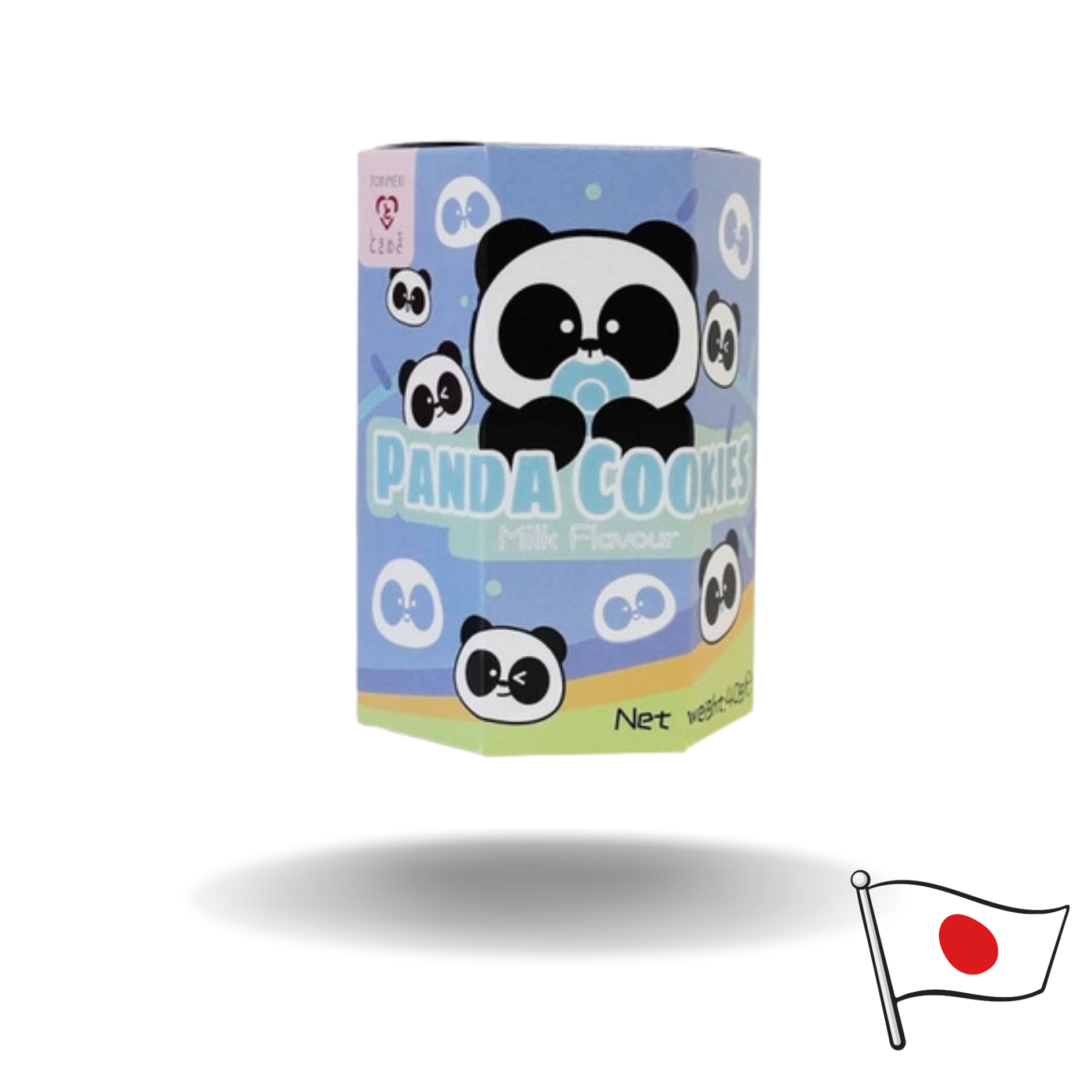 10x Tokimeki Panda Cookie Milk Flavour 40g