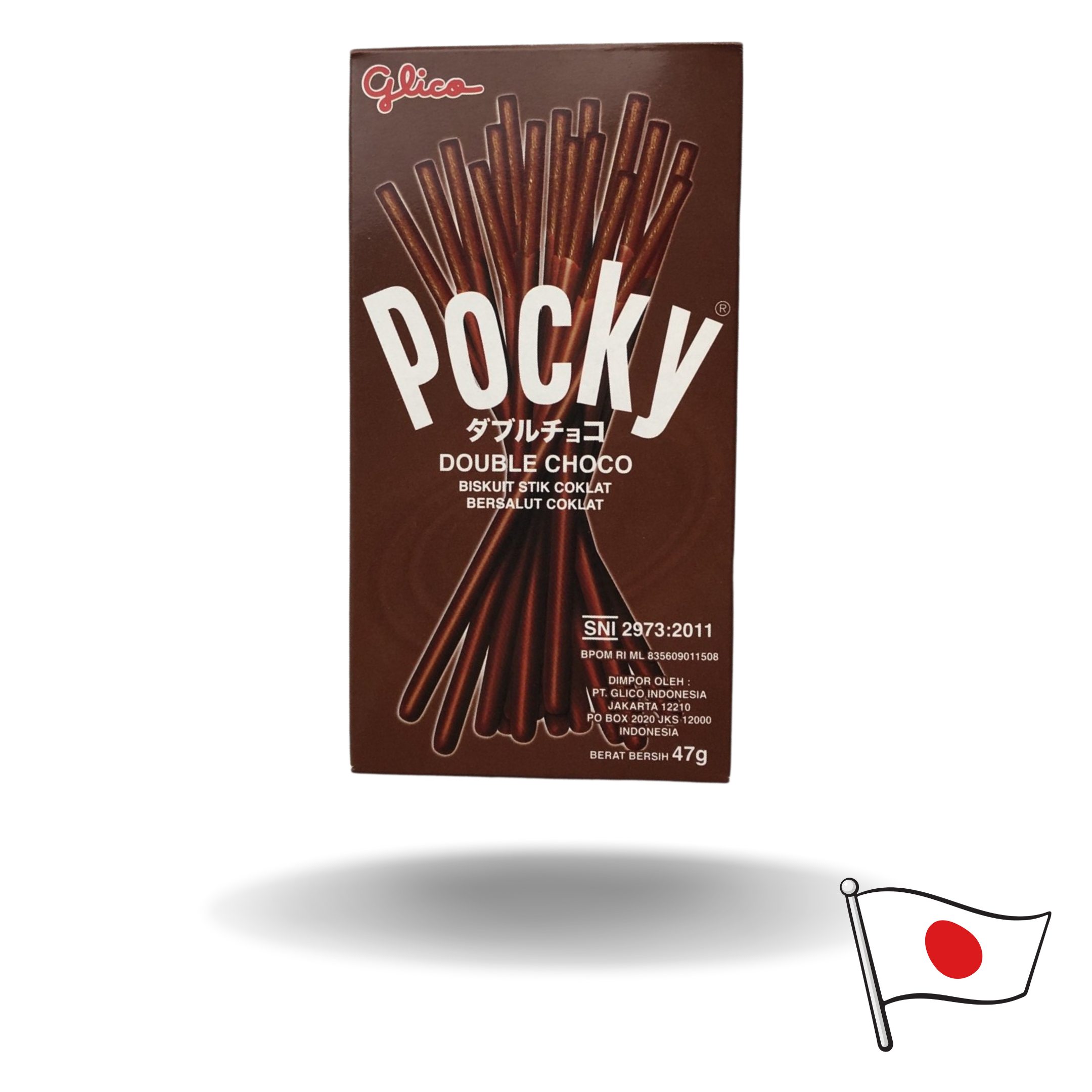 10x Pocky Double Chocolate 47g