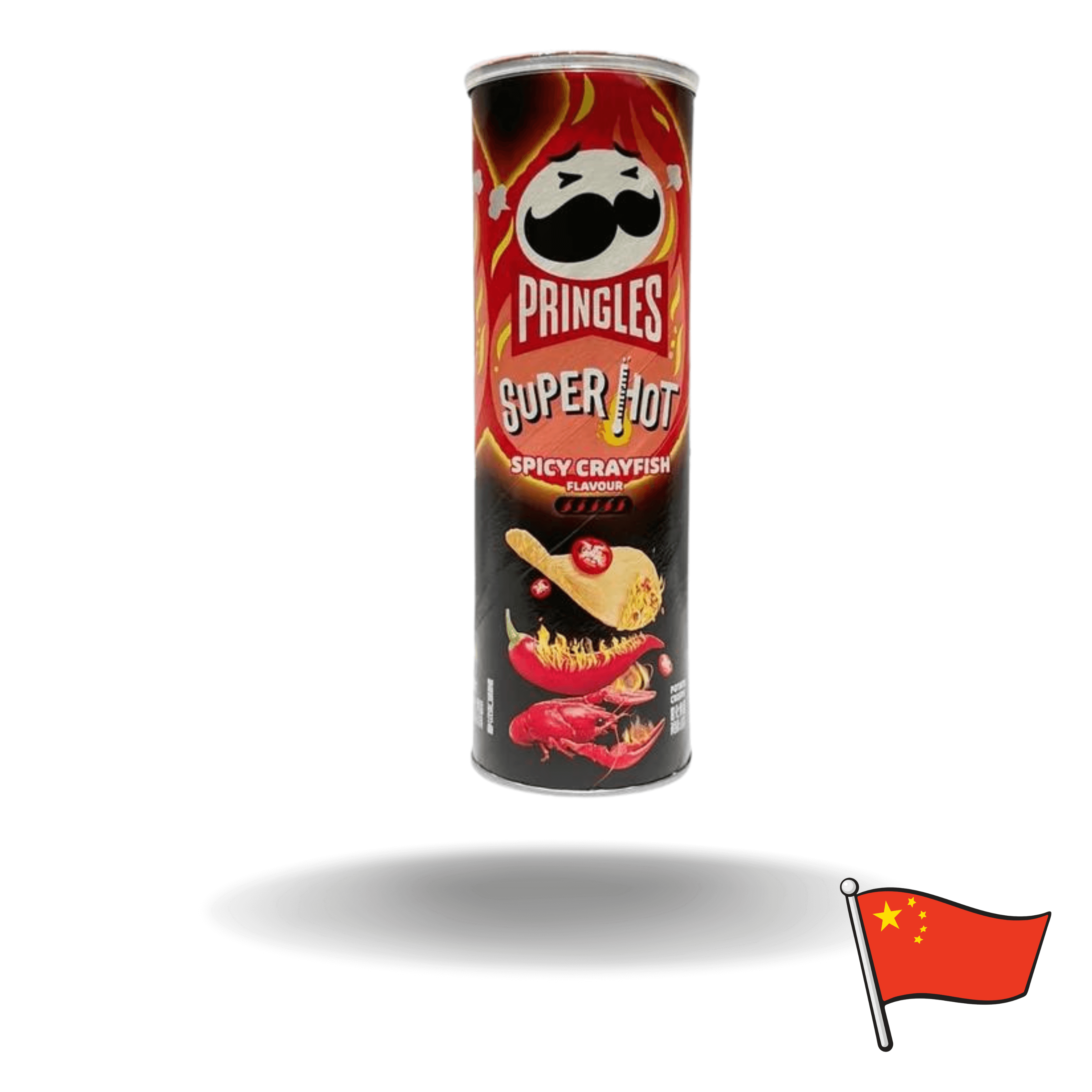 20x Pringles Spicy Crayfish 110g