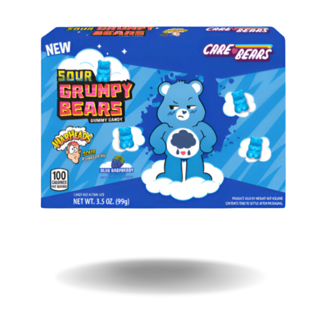 12x Warheads Sour Grumpy Bears Box - 1,49€