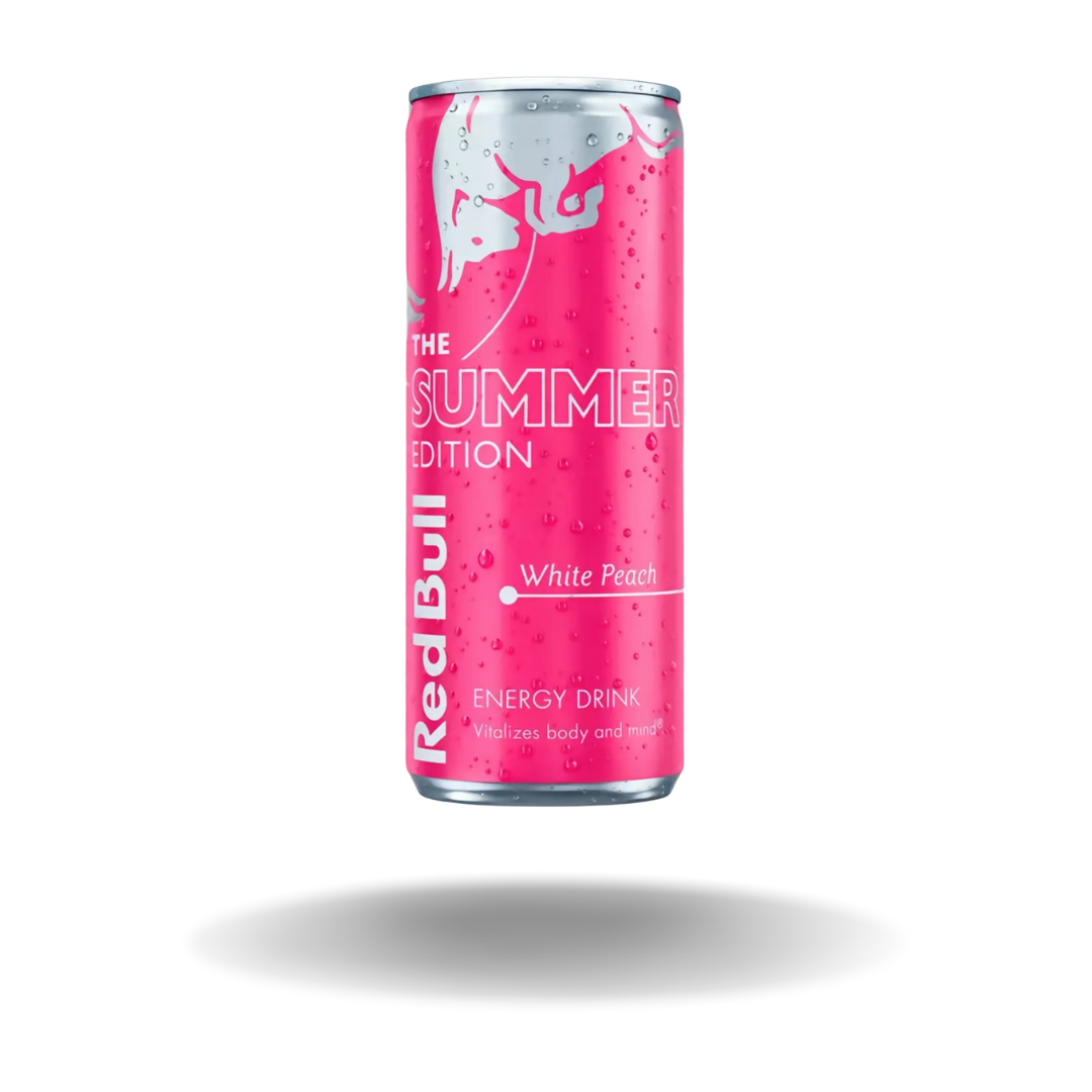 24x Red Bull White Peach Summer Edition 2025
