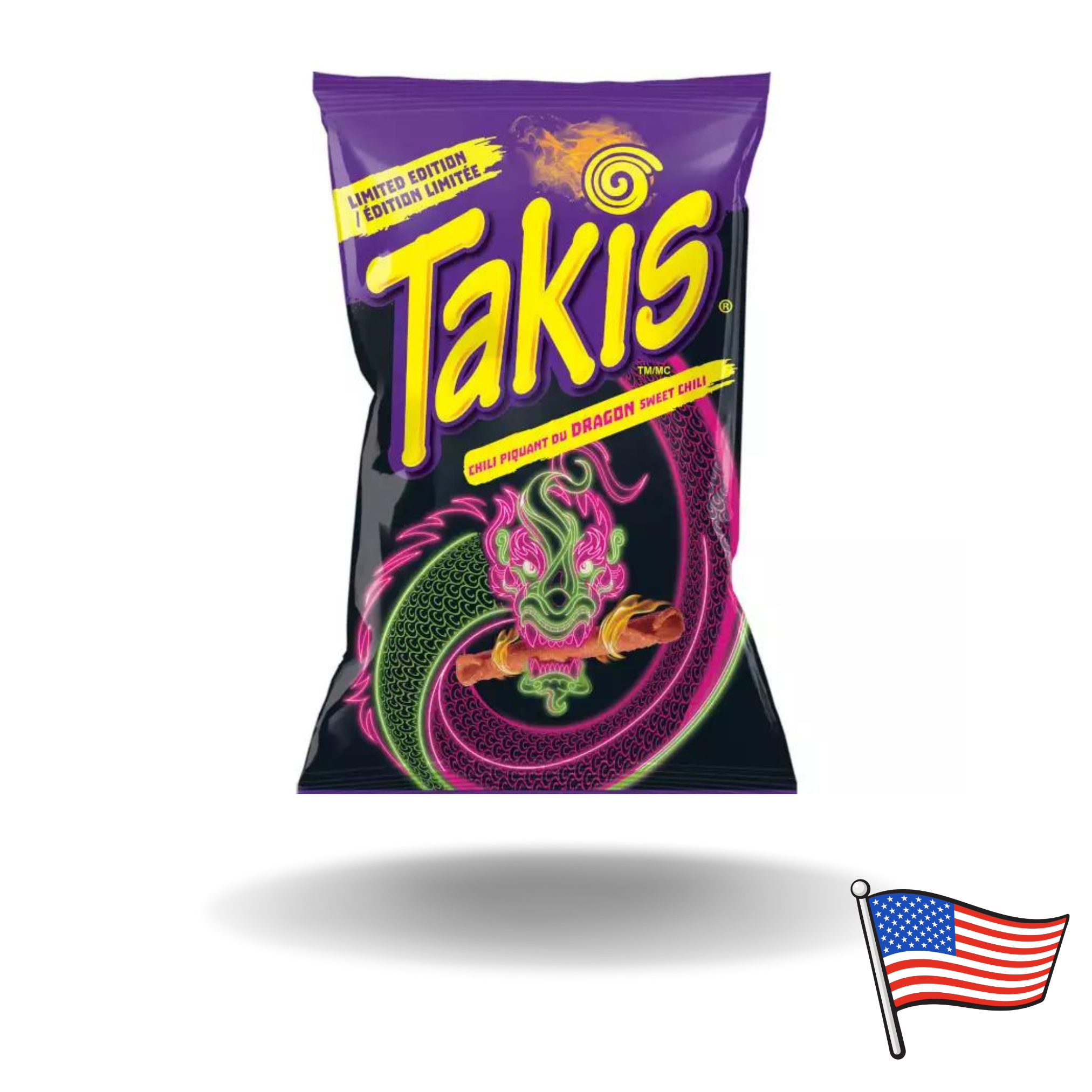 18x Takis Dragon Sweet Chili 92,3g