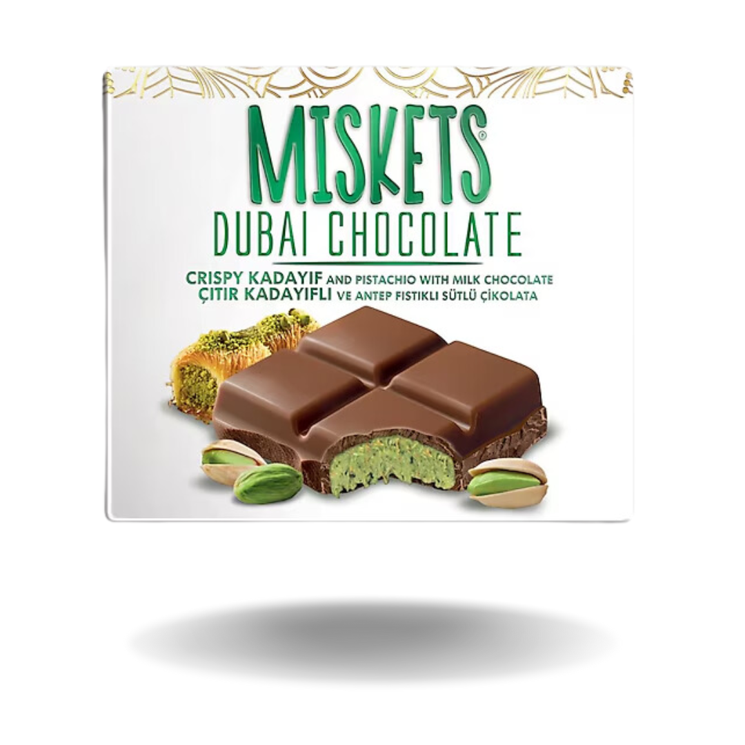12x Dubai Schokolade Miskets 100g