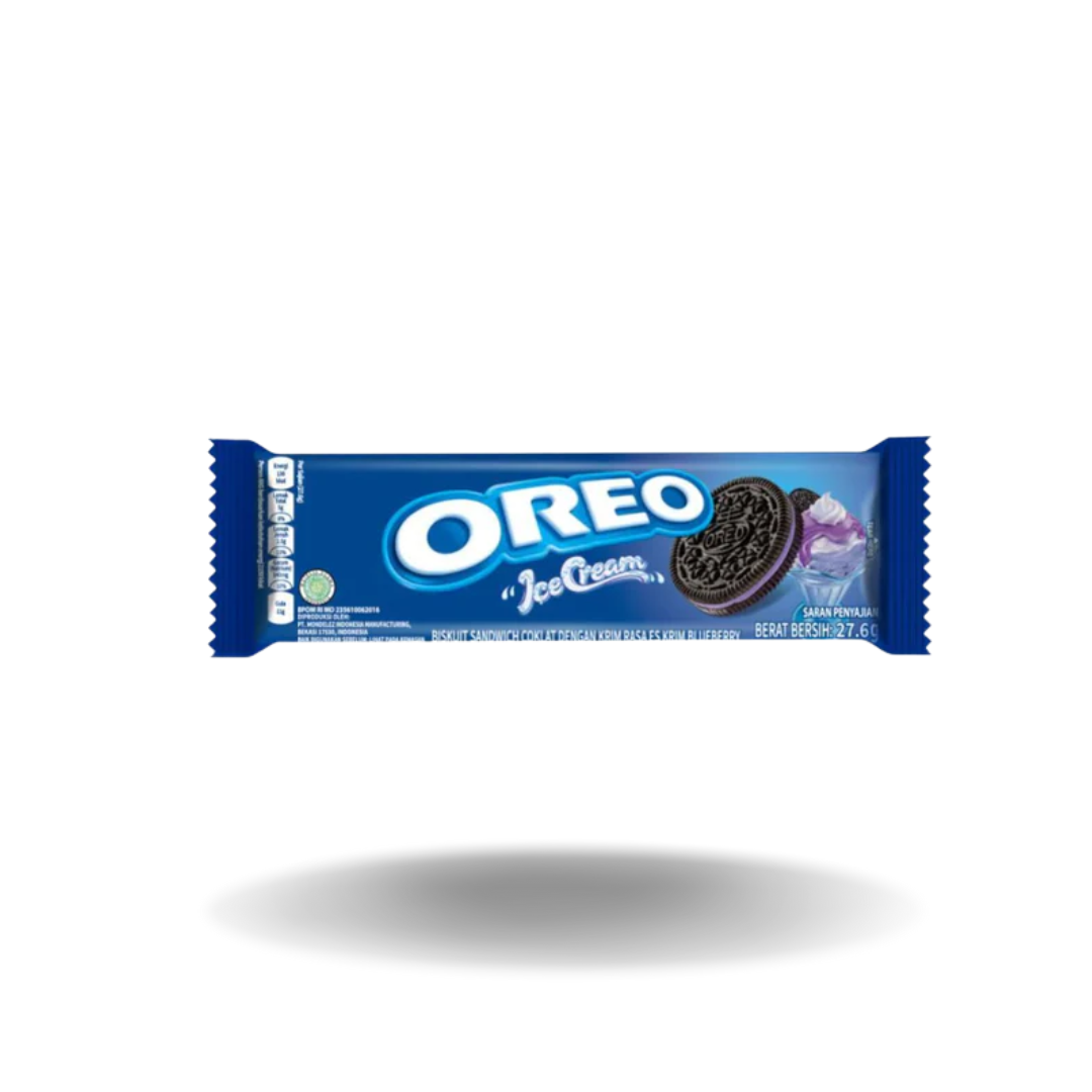 12x Oreo Biscuit Ice Cream Blueberry 27,6g - 0,49€