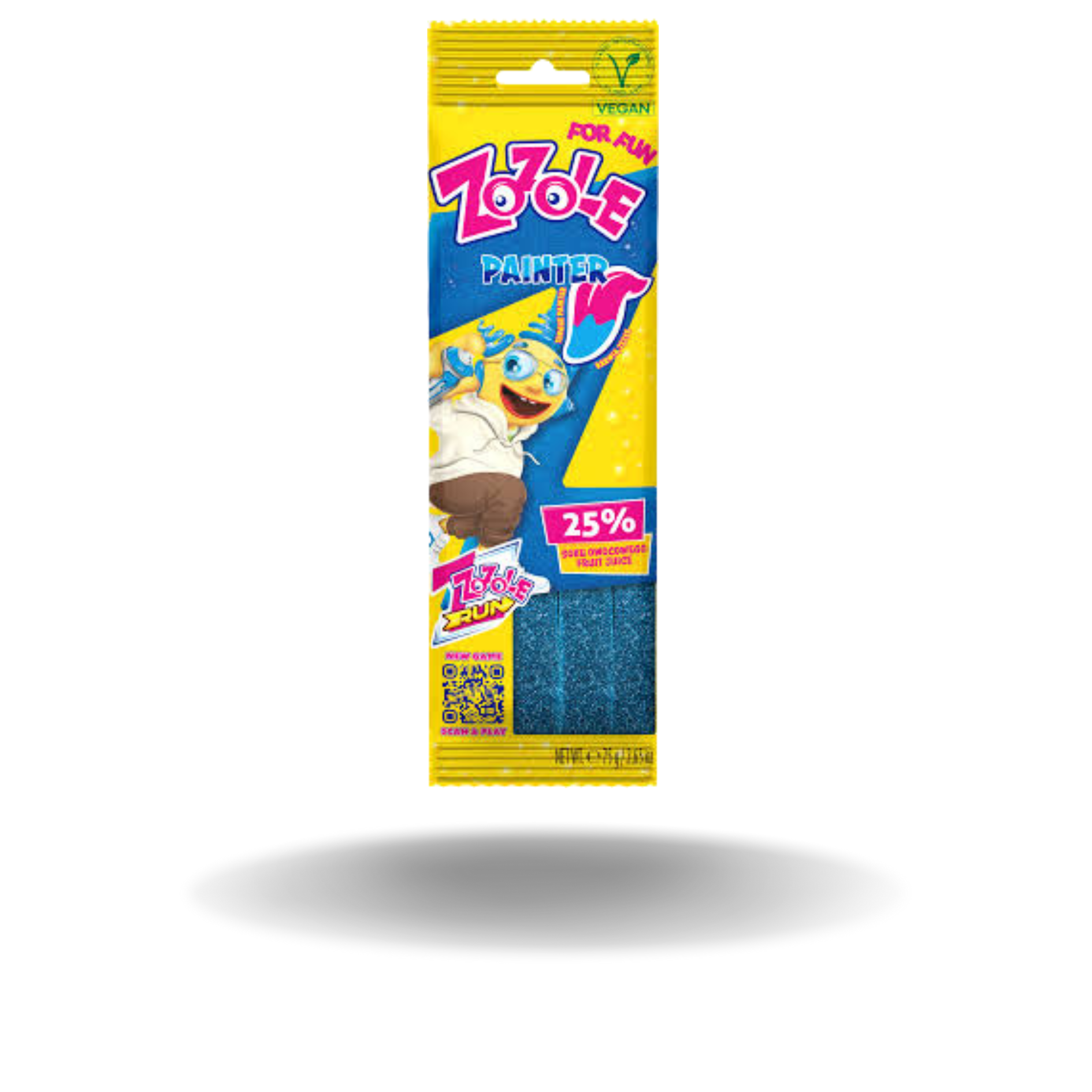 32x Zozole Painter Blue Jellies 75g